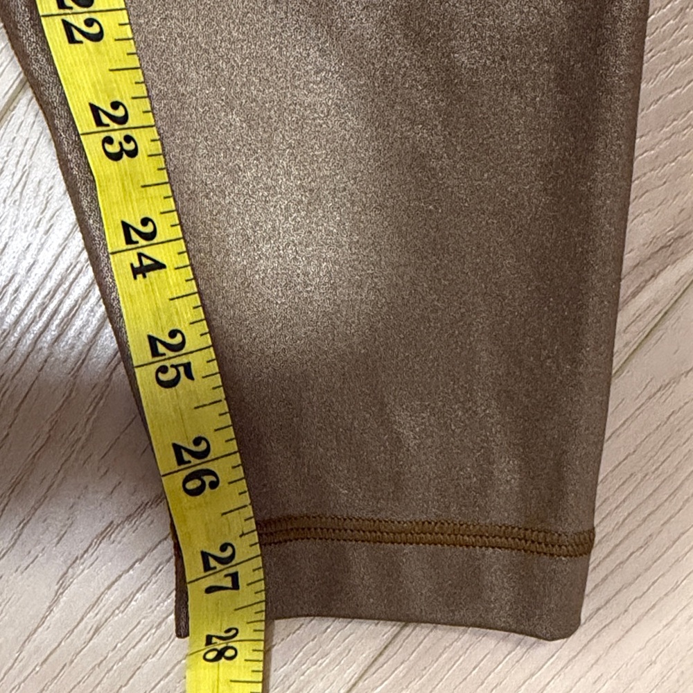 FLAW, see note - Lululemon Wunder Under High-Rise Tight *Foil, sz 14 - Picture 12 of 14